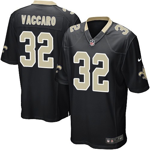 Youth Elite Kenny Vaccaro Nike Jersey Black Home - #32 NFL New Orleans Saints